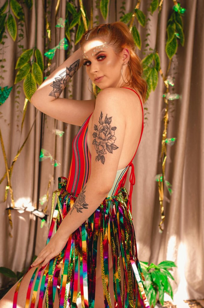 Statement Mardi Gras Outfit