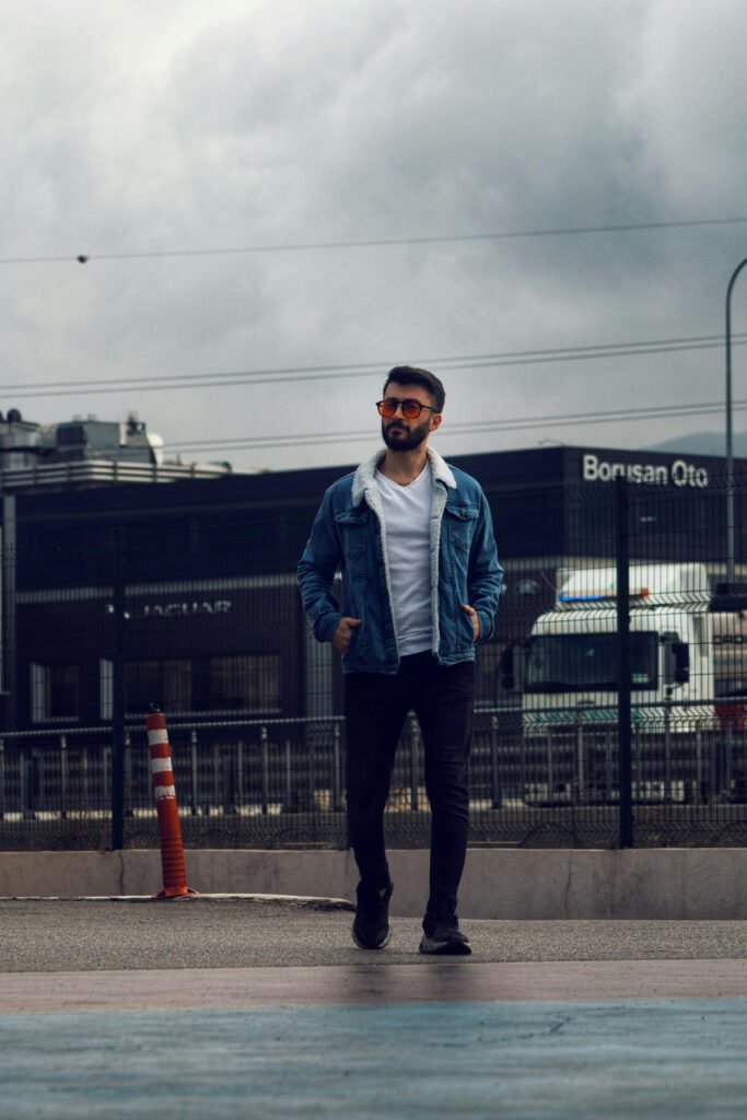 Ultra Casual Jean Jacket Outfit for Men
