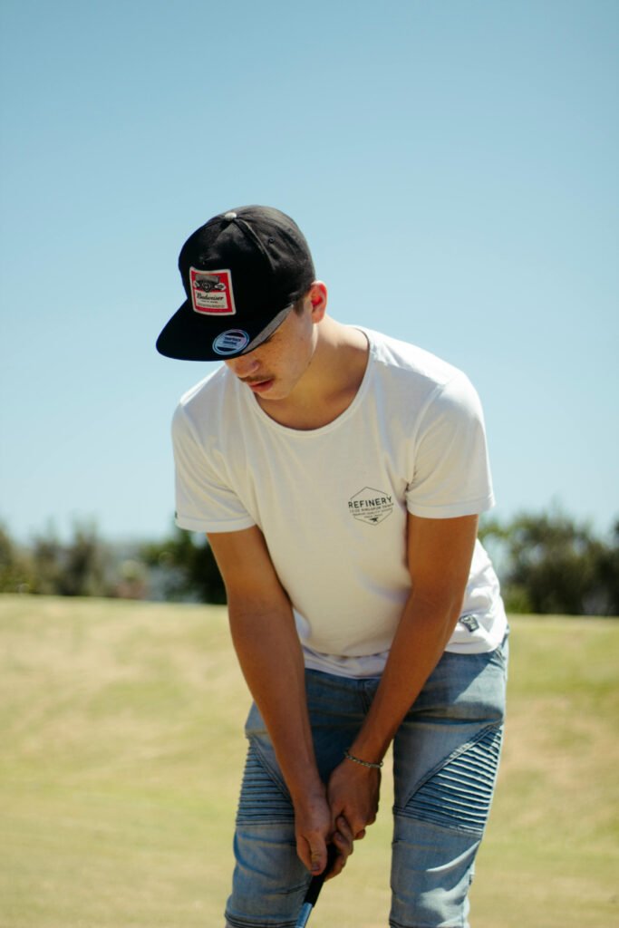 Urban Casual Golf Outfit for Men