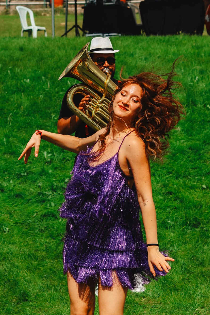 Vintage Mardi Gras Outfit