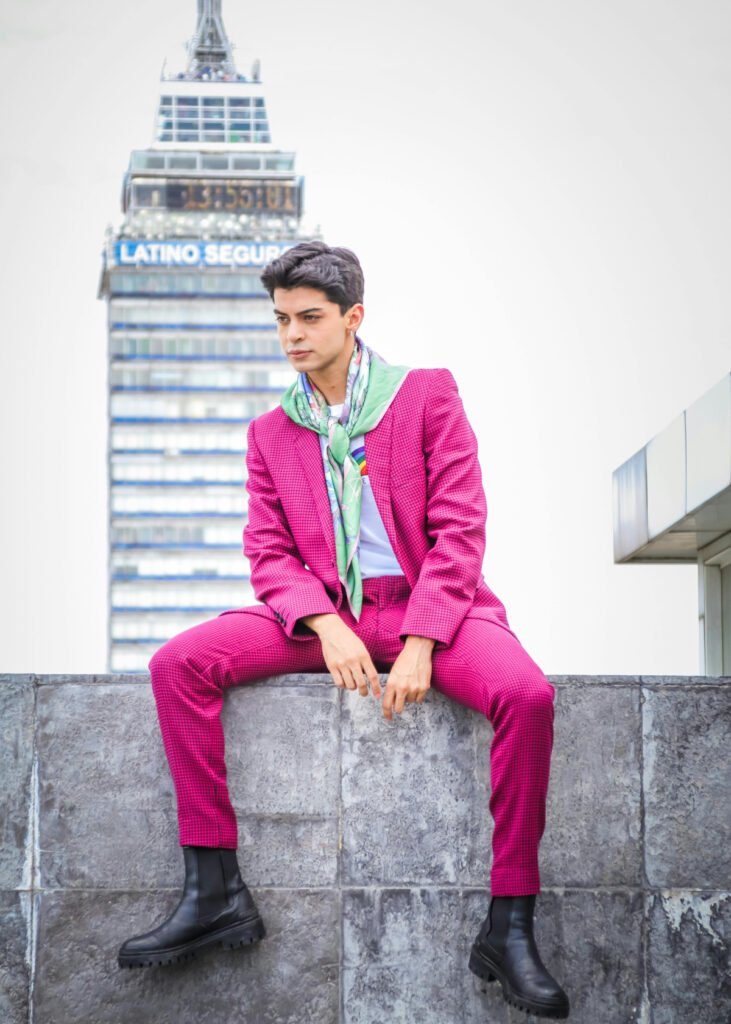 Bold Prom Outfit for Men