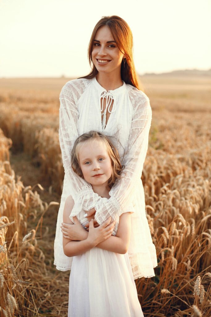 Chic Mama and Daughter Outfit