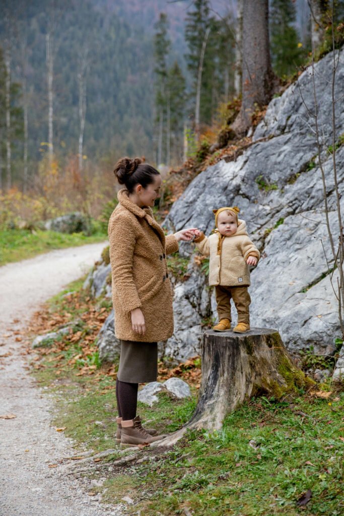 Cute and Cozy Mama and Daughter Outfit