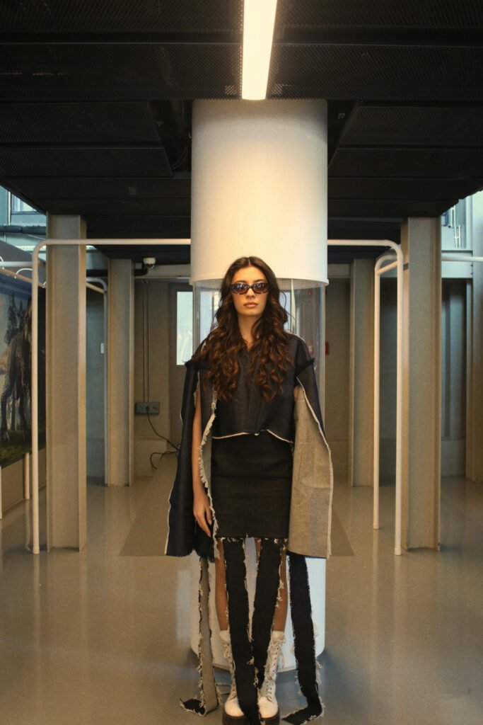 Distressed Cyberpunk Outfit