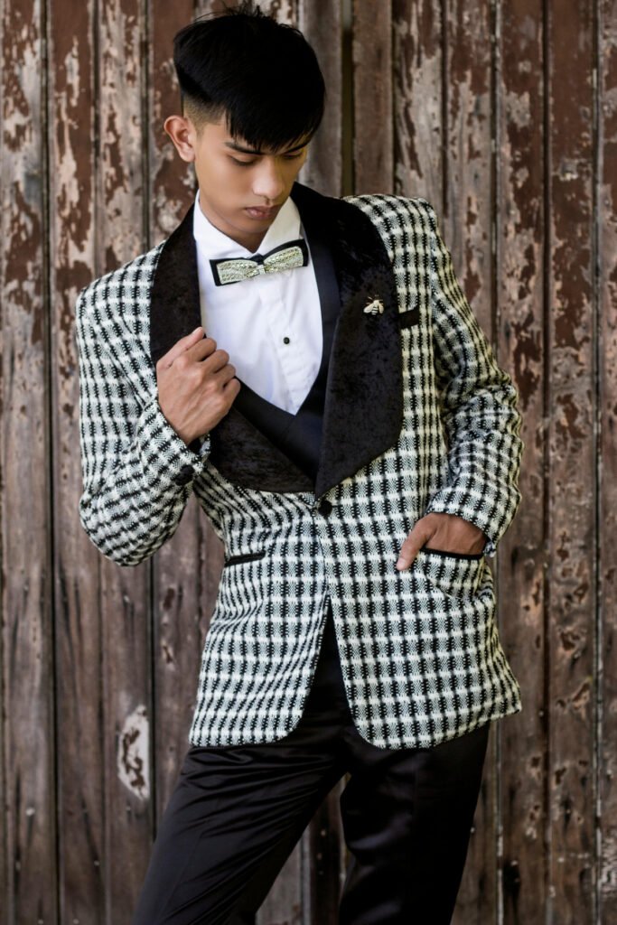 Dramatic Prom Outfit for Men