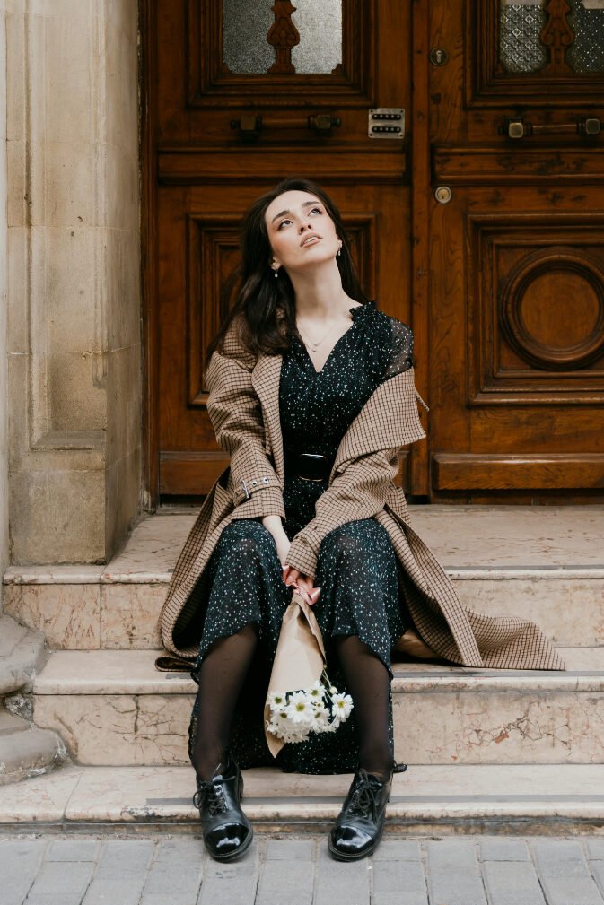 Layered and Cozy Easter Outfit