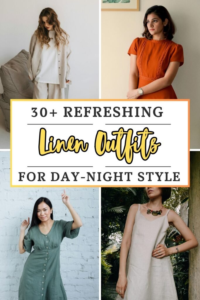 Linen Outfits for Women Pins