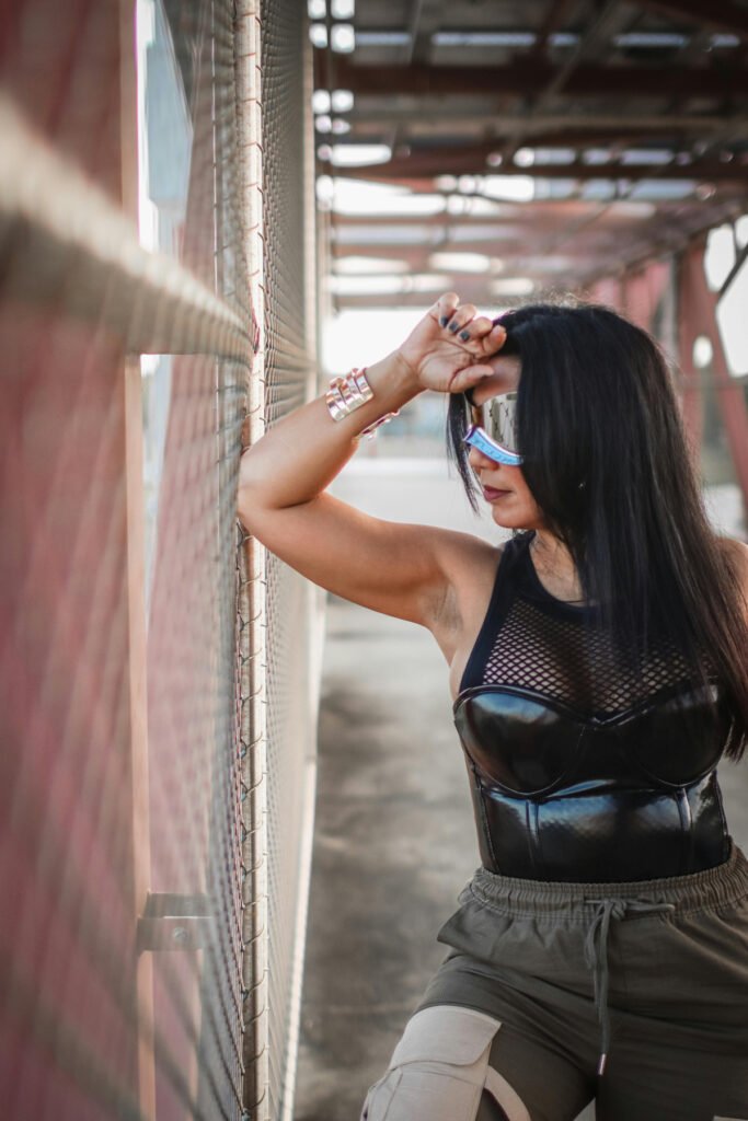 Minimal Cyberpunk Outfit