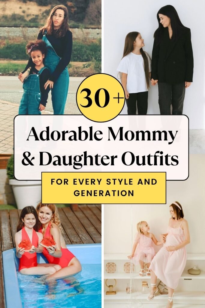 Mom and Daughter Outfits Ideas