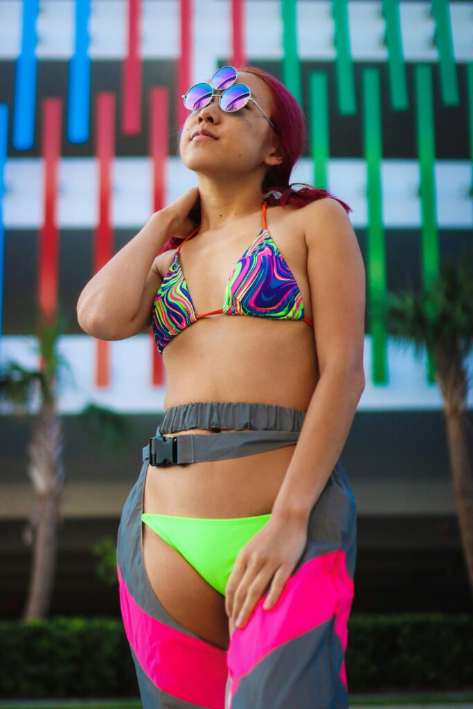 Neon Cyberpunk Outfit