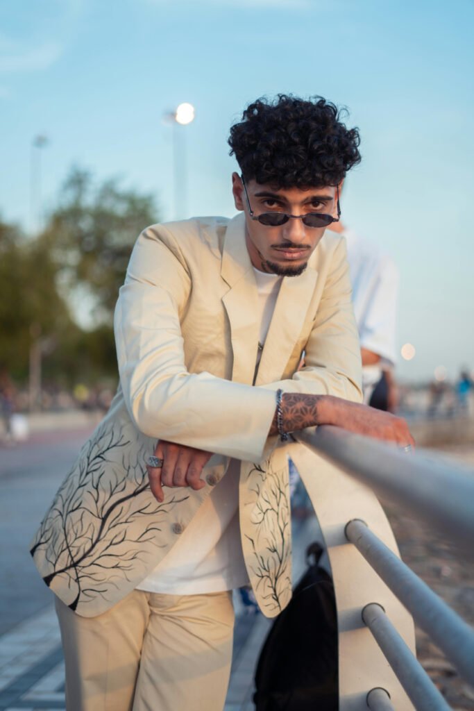 Pattern Prom Outfit for Men