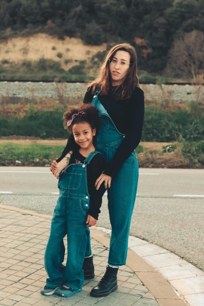 Retro Mama and Daughter Outfit