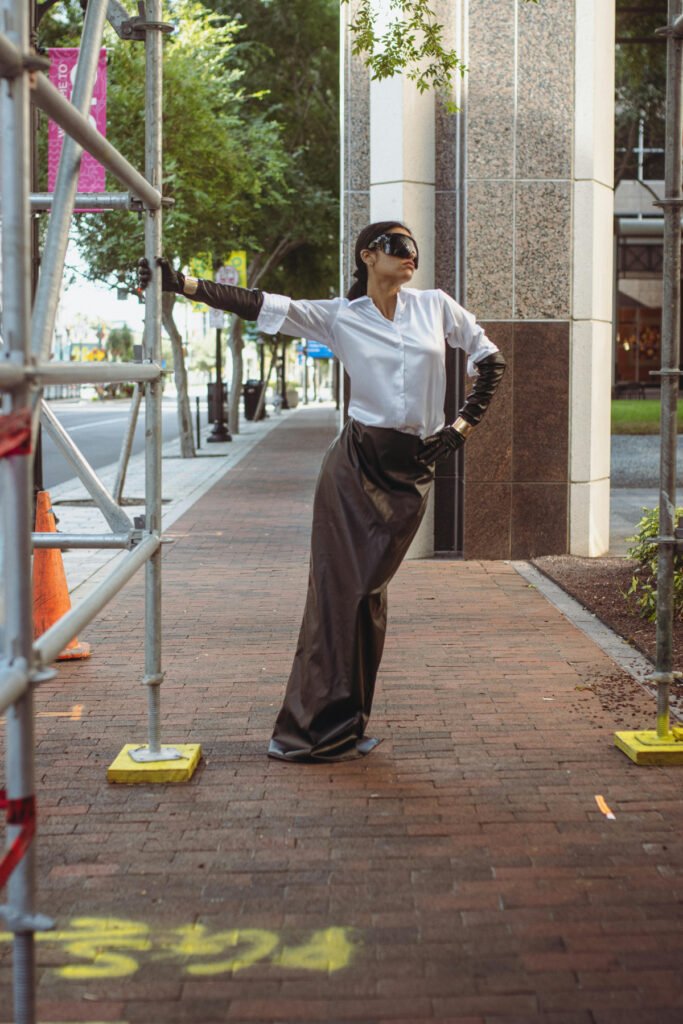 Sophisticated Cyberpunk Outfit