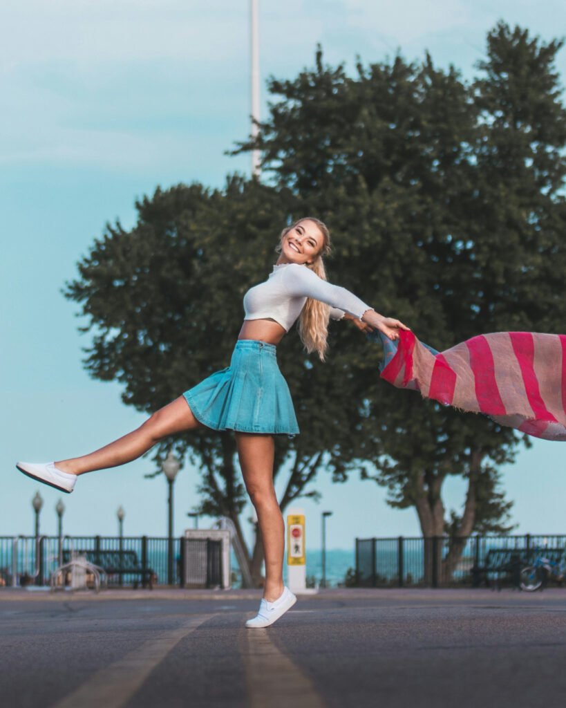 Sporty 4th of July Outfit