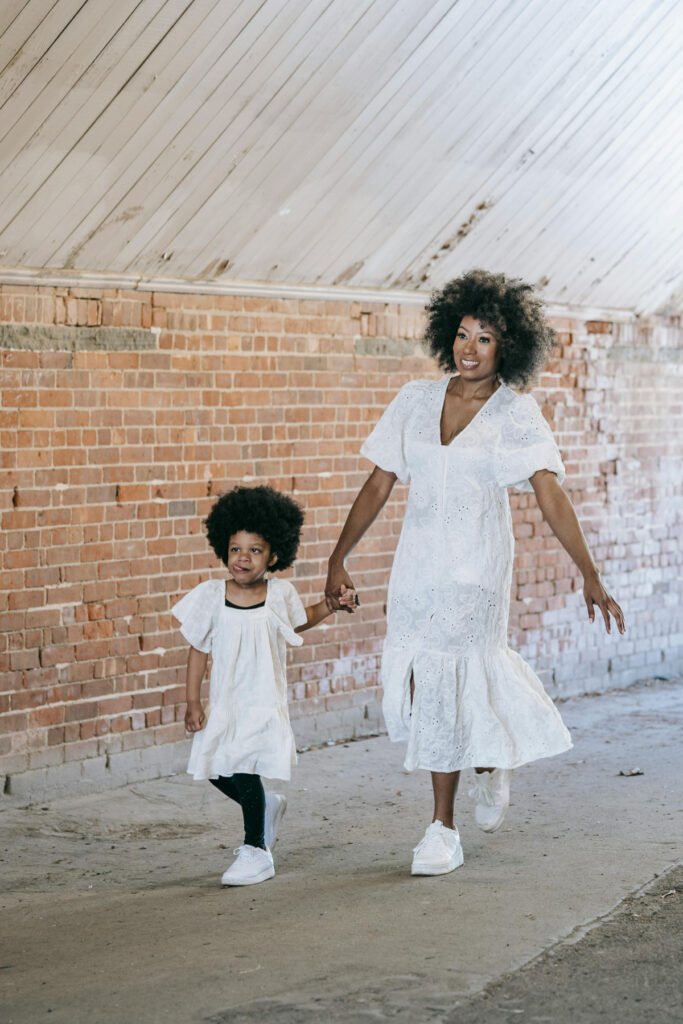 Summer Apt Mama and Daughter Outfit
