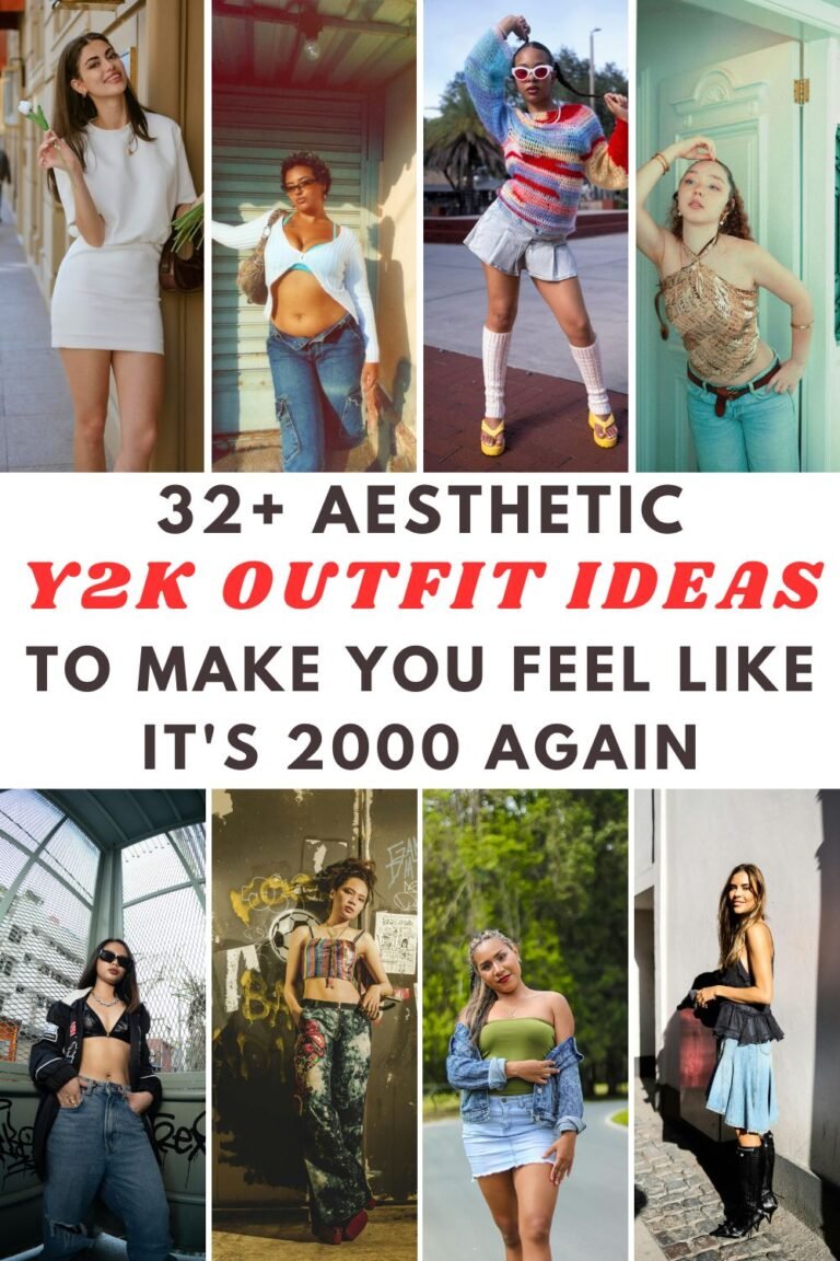 32+ Aesthetic Y2K Outfits to Make You Feel Like It's 2000 Again 2 y2k Outfits for Women