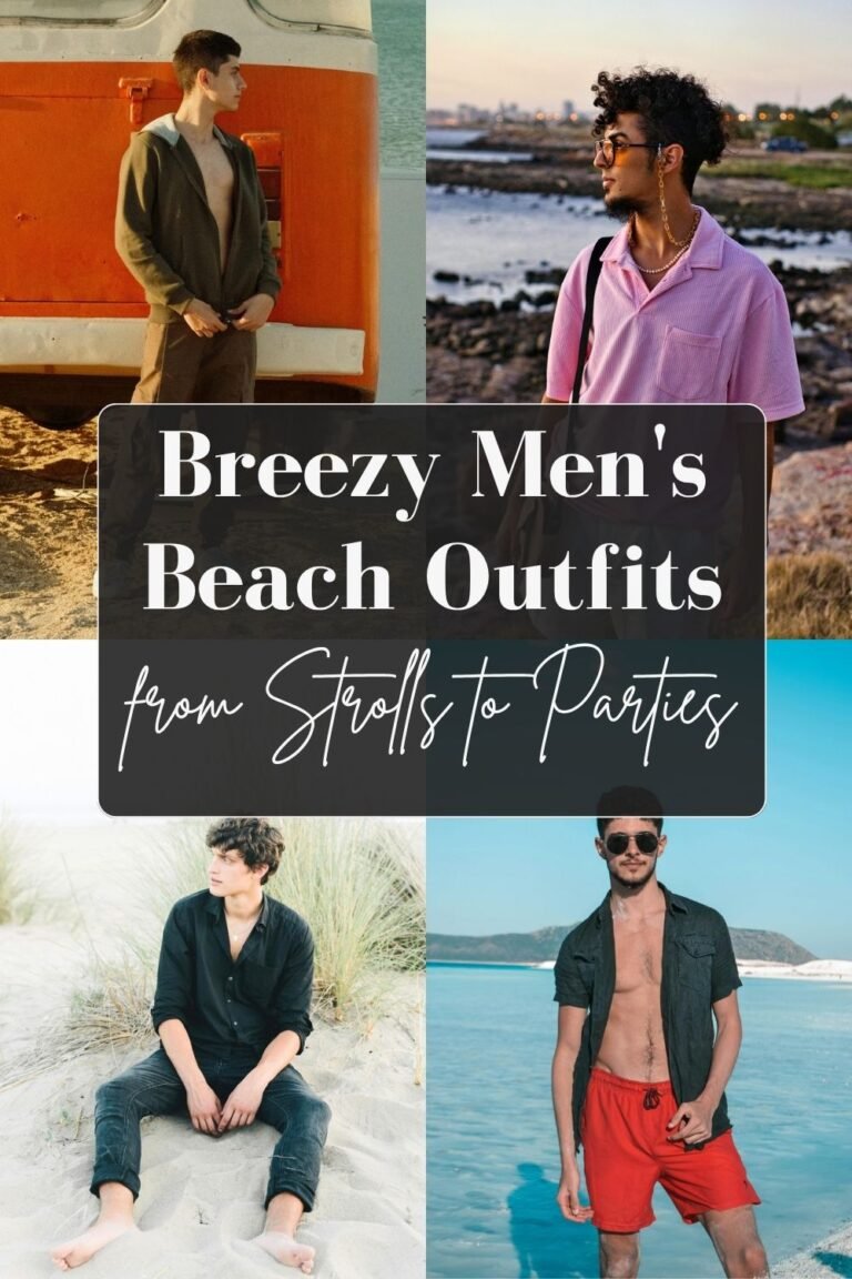 22+ Breezy Men's Beach Outfits That Work from Strolls to Parties 4 Beach Outfits for Men