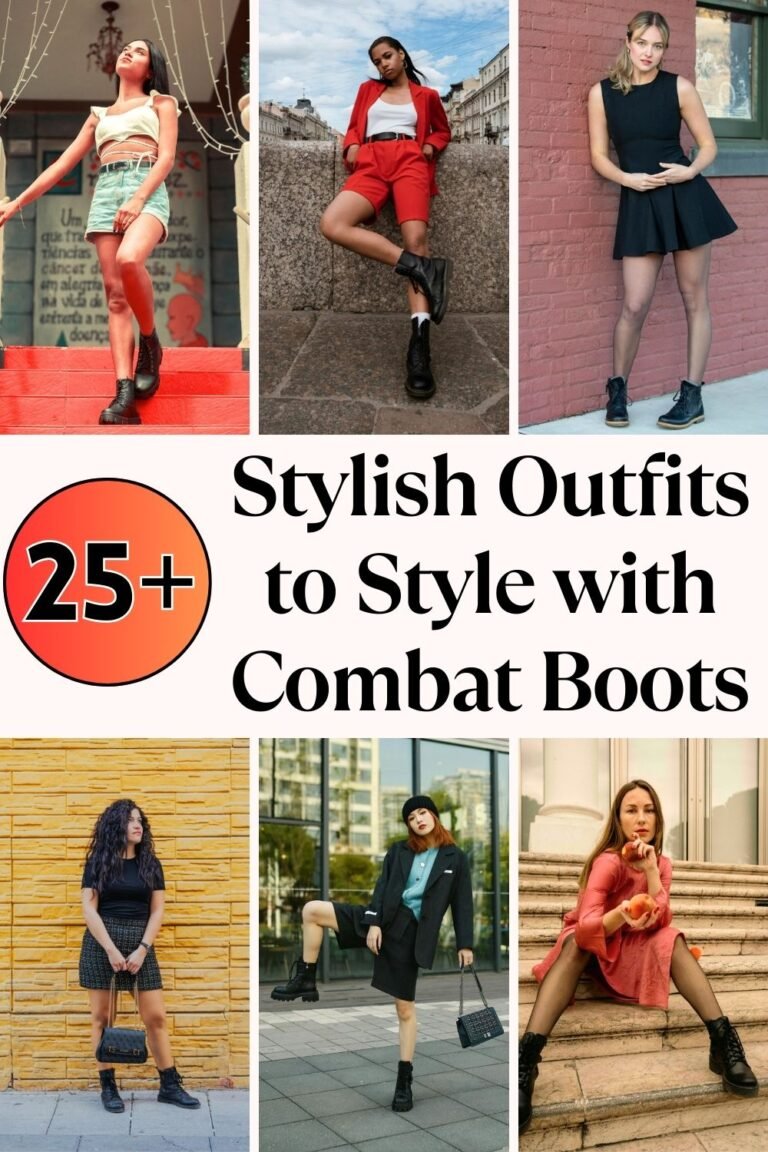 25+ Stylish Outfits to Style with Combat Boots for Women 8 Combat Boots Outfits