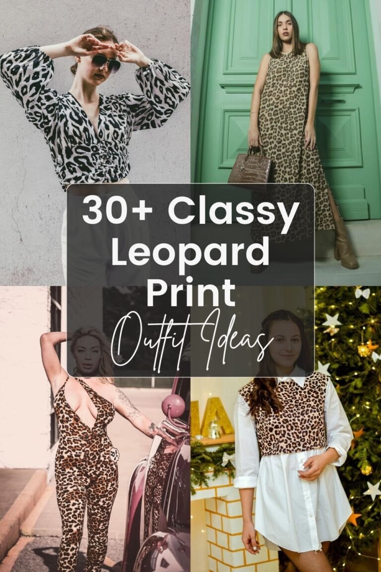 30+ Classy Leopard Print Outfits From Office to Evening 2 Leopard Print Outfits