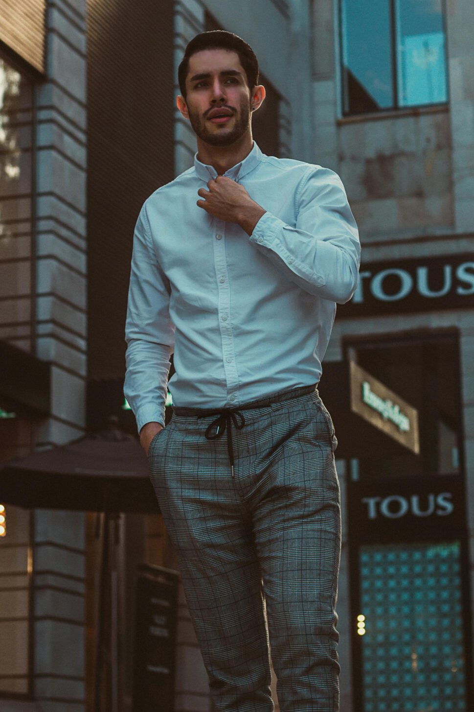 Preppy and Relaxed Date Night Outfit for Men