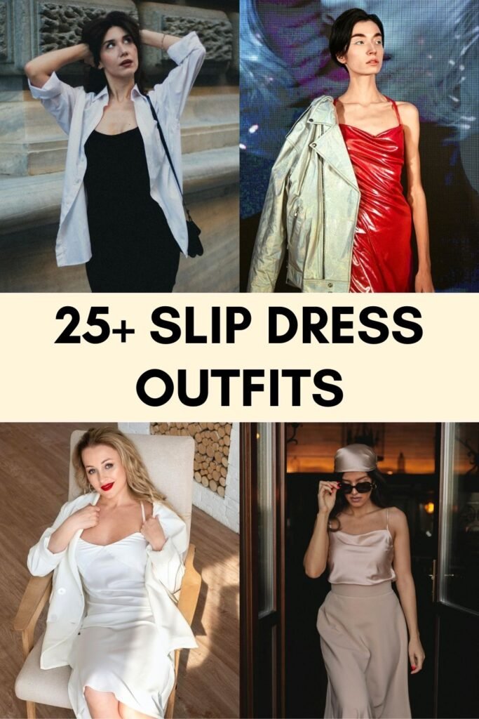 Slip Dress Outfit Ideas